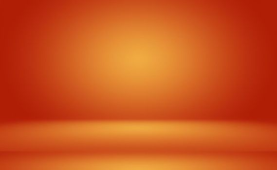 Abstract Orange background layout design,studio,room, web template ,Business report with smooth circle gradient color