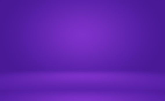 Studio Background Concept - abstract empty light gradient purple studio room background for product. Plain Studio background