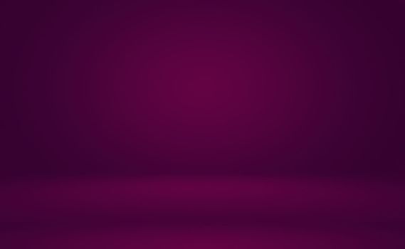 Studio Background Concept - abstract empty light gradient purple studio room background for product. Plain Studio background