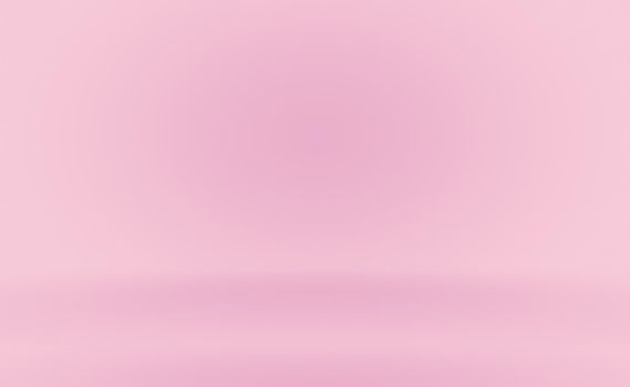 Abstract empty smooth light pink studio room background, Use as montage for product display,banner,template