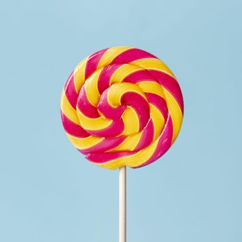 close up view colorful delicious lollipop. Resolution and high quality beautiful photo