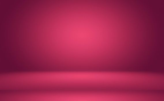 Abstract empty smooth light pink studio room background, Use as montage for product display,banner,template