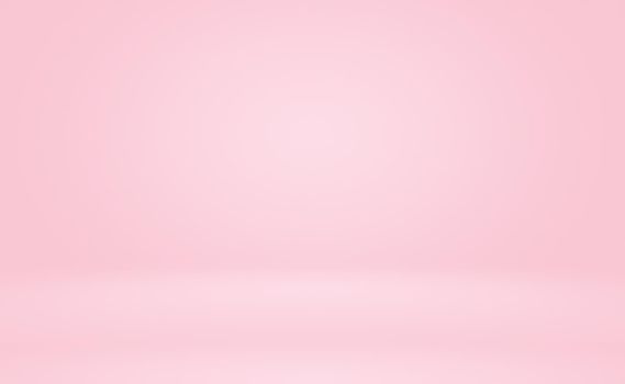 Abstract empty smooth light pink studio room background, Use as montage for product display,banner,template