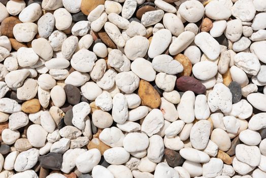 Sea stones background. Texture and Nature concept.