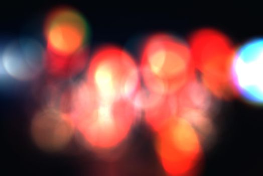Blur abstract bokeh background element for overlay, Colorful defocused light