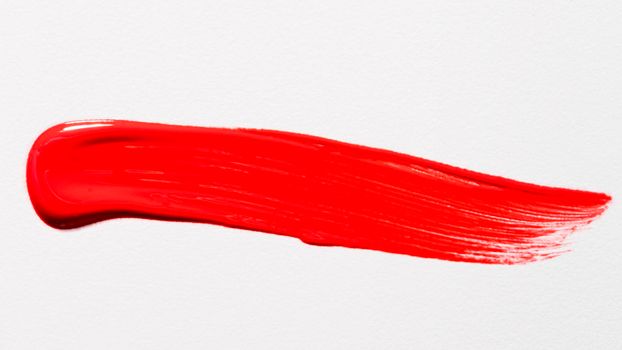 top view paint brush stroke surface. High resolution photo