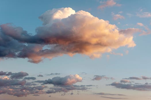 beautiful natural clouds sky. High resolution photo