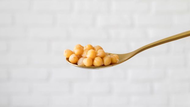 front view chickpeas beans concept. High resolution photo