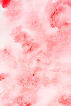 abstract pastel red aquarelle background. High resolution photo