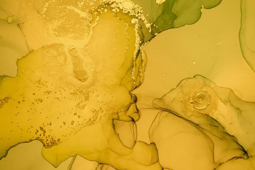 Gold Fluid Art. Marble Liquid Background. Alcohol Ink Texture. Abstract Design. Fluid Art. Gradient Wave Illustration. Golden Ethereal Paper. Glitter Acrylic Oil Wallpaper. Liquid Fluid Art.