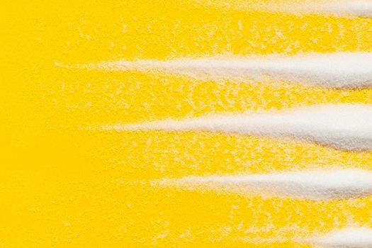 lines sugar table. High resolution photo