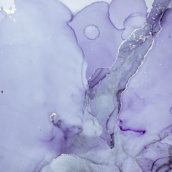 Purple Liquid Paint Waves. Smoke Metallic Acrylic Ink Wallpaper. Abstract Marble Pattern. Grunge Liquid Paint. Watercolor Flow Wall. Grey Alcohol Art Design. Fluid Liquid Paint.