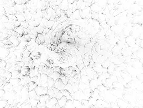 Imaginatory lush fractal texture image abstract background