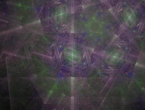 Imaginatory lush fractal texture image abstract background