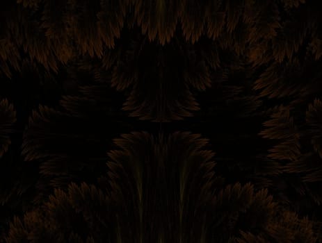 Imaginatory lush fractal texture image abstract background
