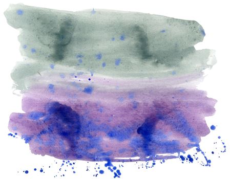 Abstract watercolor brush strokes painted background. Texture paper.