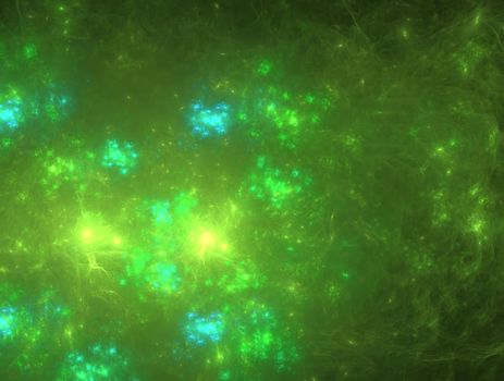 Imaginatory lush fractal texture image abstract background