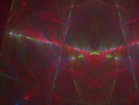 Imaginatory lush fractal texture image abstract background