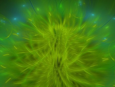 Imaginatory lush fractal texture image abstract background