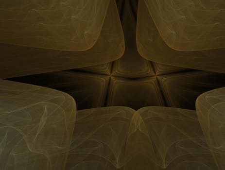 Imaginatory lush fractal texture image abstract background