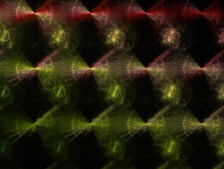 Imaginatory lush fractal texture image abstract background
