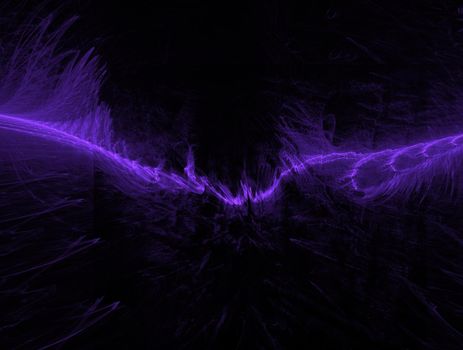 Imaginatory lush fractal texture image abstract background