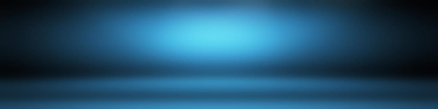 Abstract Luxury gradient Blue background. Smooth Dark blue with Black vignette Studio Banner