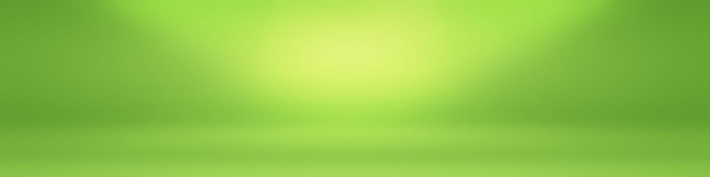 Luxury plain Green gradient abstract studio background empty room with space for your text and picture.