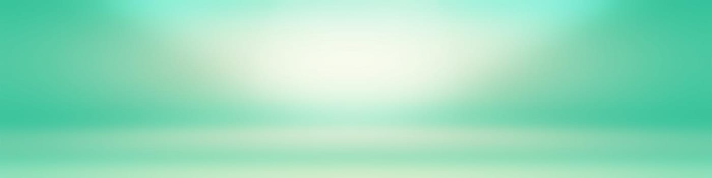 Luxury plain Green gradient abstract studio background empty room with space for your text and picture.