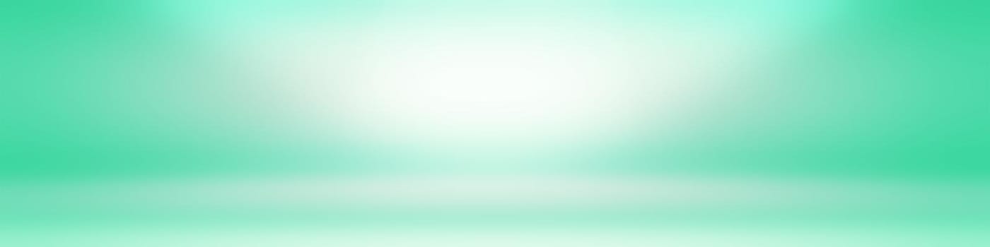 Luxury plain Green gradient abstract studio background empty room with space for your text and picture.