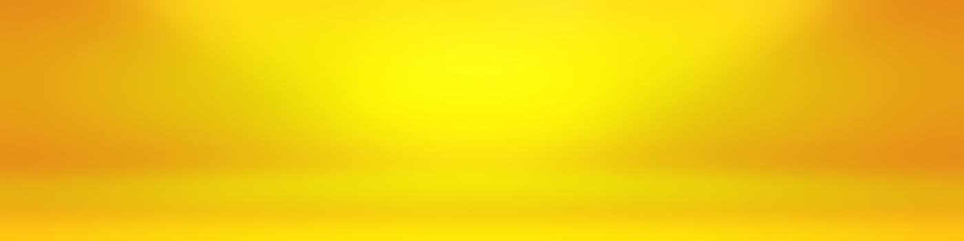 Abstract Luxury Gold yellow gradient studio wall, well use as background,layout,banner and product presentation