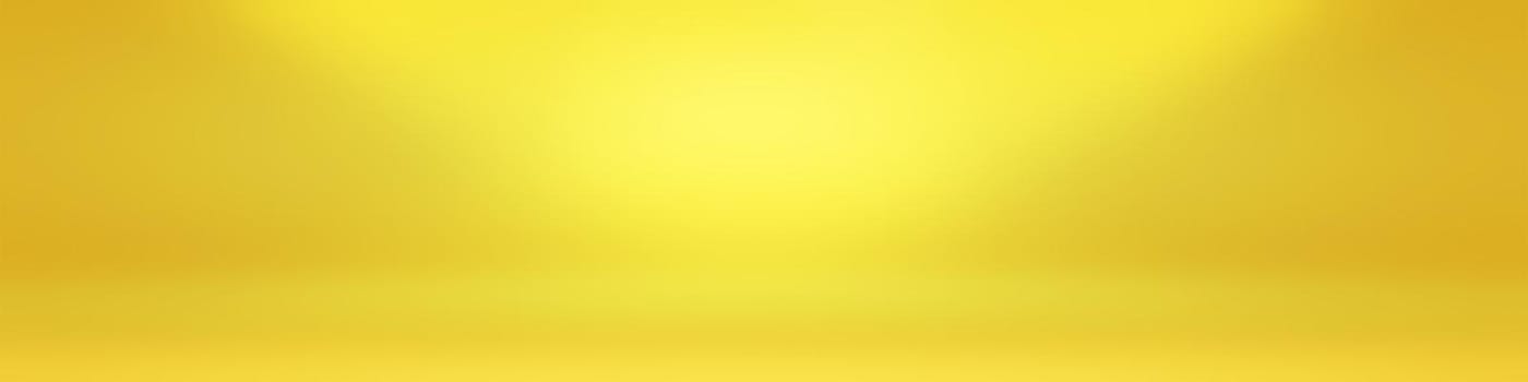 Abstract Luxury Gold yellow gradient studio wall, well use as background,layout,banner and product presentation