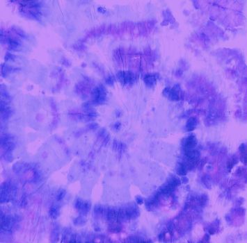 Art Ink Style. Color Light Painting. Batik Fabric. Purple Tie Dye Effects. Tie Die Swirl Backdrop. Abstract Circular Background. Artistic Shirt. Watercolor Cool Design. Tie Dye Effects.