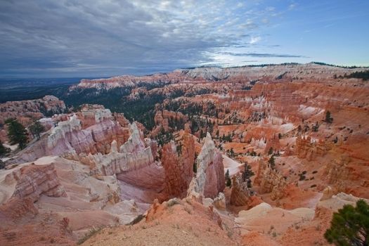 View over Bryce Canyon from Sunrise Point