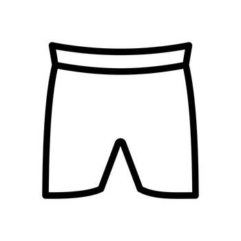 nicker vector thin line icon