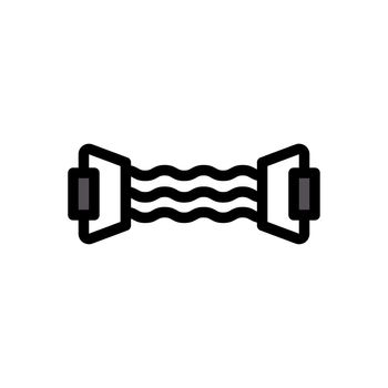 stretch vector colour line icon