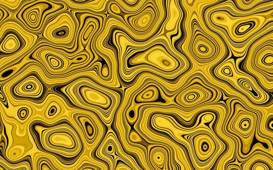 abstract background with yellow and black geometric shapes. 3d render