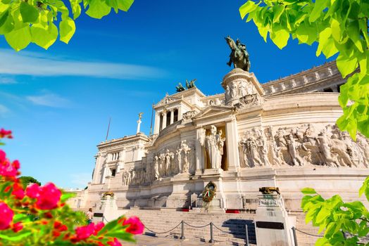 Il Vittoriano in Piazza Venezia, Rome, Italy