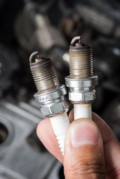 used spark plugs with soot