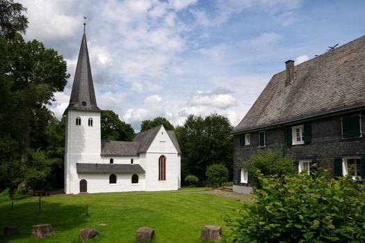 Medieval church of Wiedenest, Bergneustadt, Bergisches Land, Germany