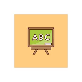 ABC Vector illustration on a transparent background. Premium quality symbols. Vector Line Flat color icon for concept and graphic design.