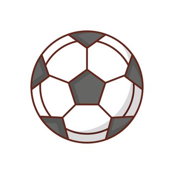 soccer Vector illustration on a transparent background. Premium quality symbols. Vector Line Flat color icon for concept and graphic design.