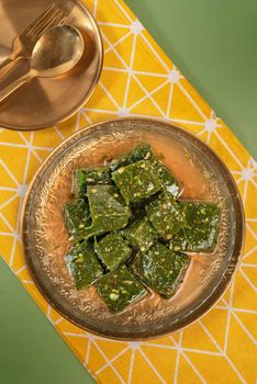 Asian style terrine cuisine made from vegetables and fish