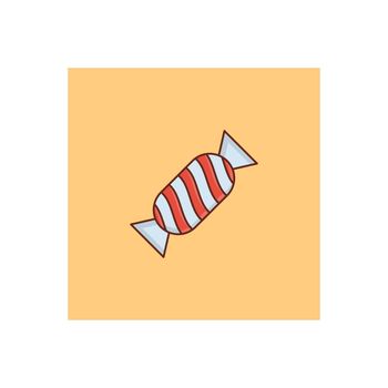 candy vector flat colour icon