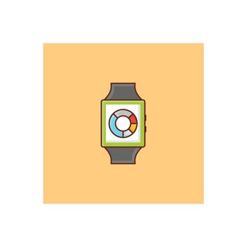 gadget vector flat color icon