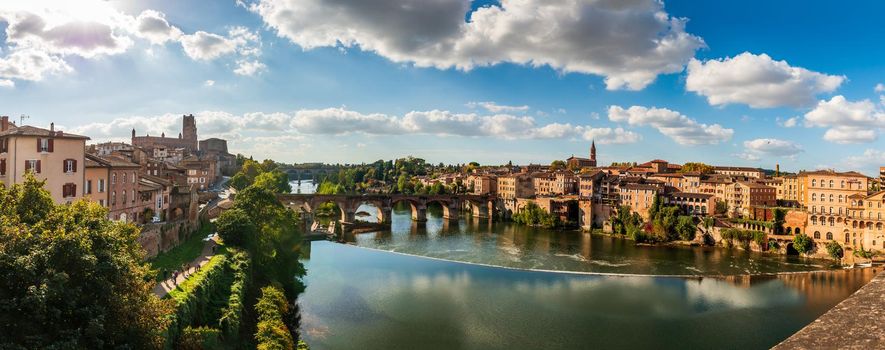 Albi is a commune in the south-west of France, capital of the Tarn department in the Occitanie region and the seat of the archdiocese of Albi, Castres and Lavaur. Historically and culturally, the town is in the Albigensian, a natural agricultural region.