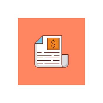 news vector flat color icon