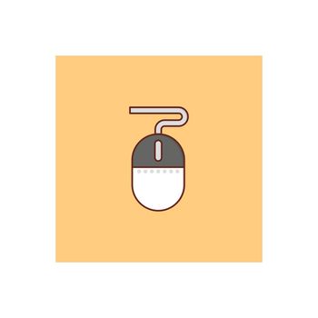 cursor vector flat colour icon