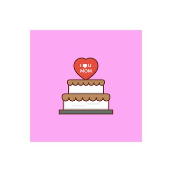 sweets vector flat colour icon