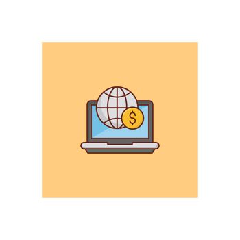 online Vector illustration on a transparent background. Premium quality symbols. Vector Line Flat color icon for concept and graphic design.